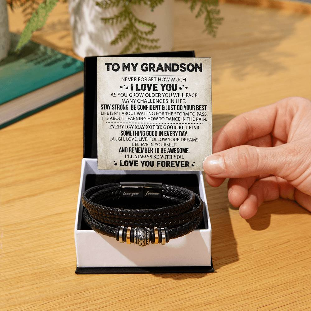 To My Grandson - I Love You Forever - Gifting Set