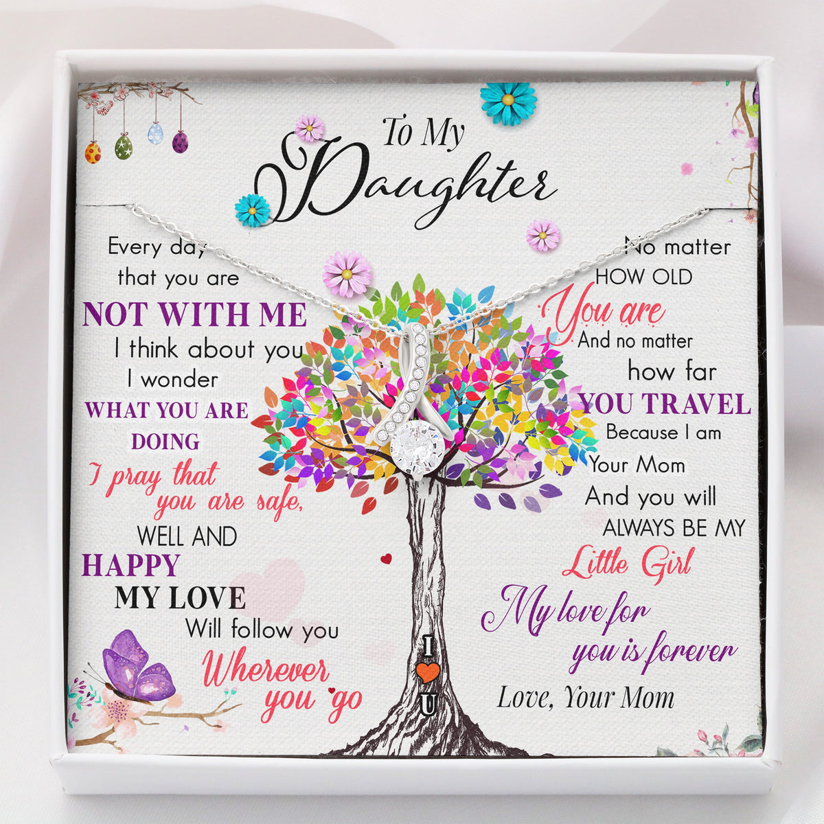 To My Daughter | My Love For You | Gift for Daughter from Mom