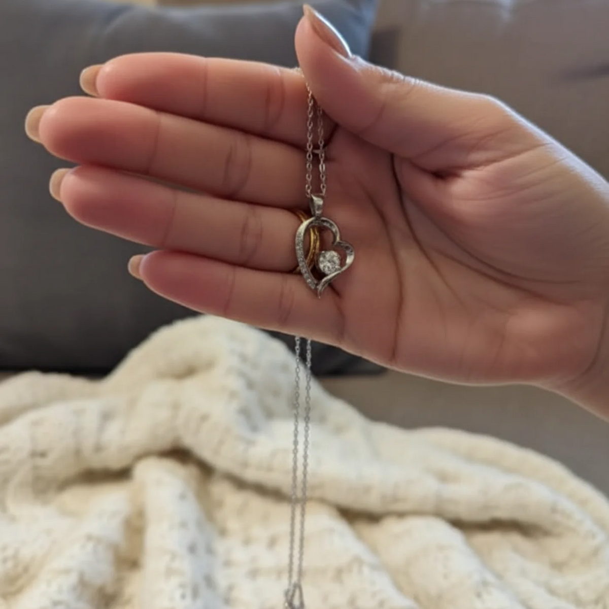 Never Forget That I Will Always Love You -  Daughter Necklace Gift Set