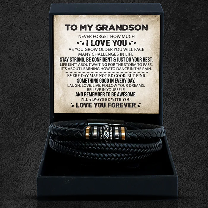 To My Grandson - I Love You Forever - Gifting Set