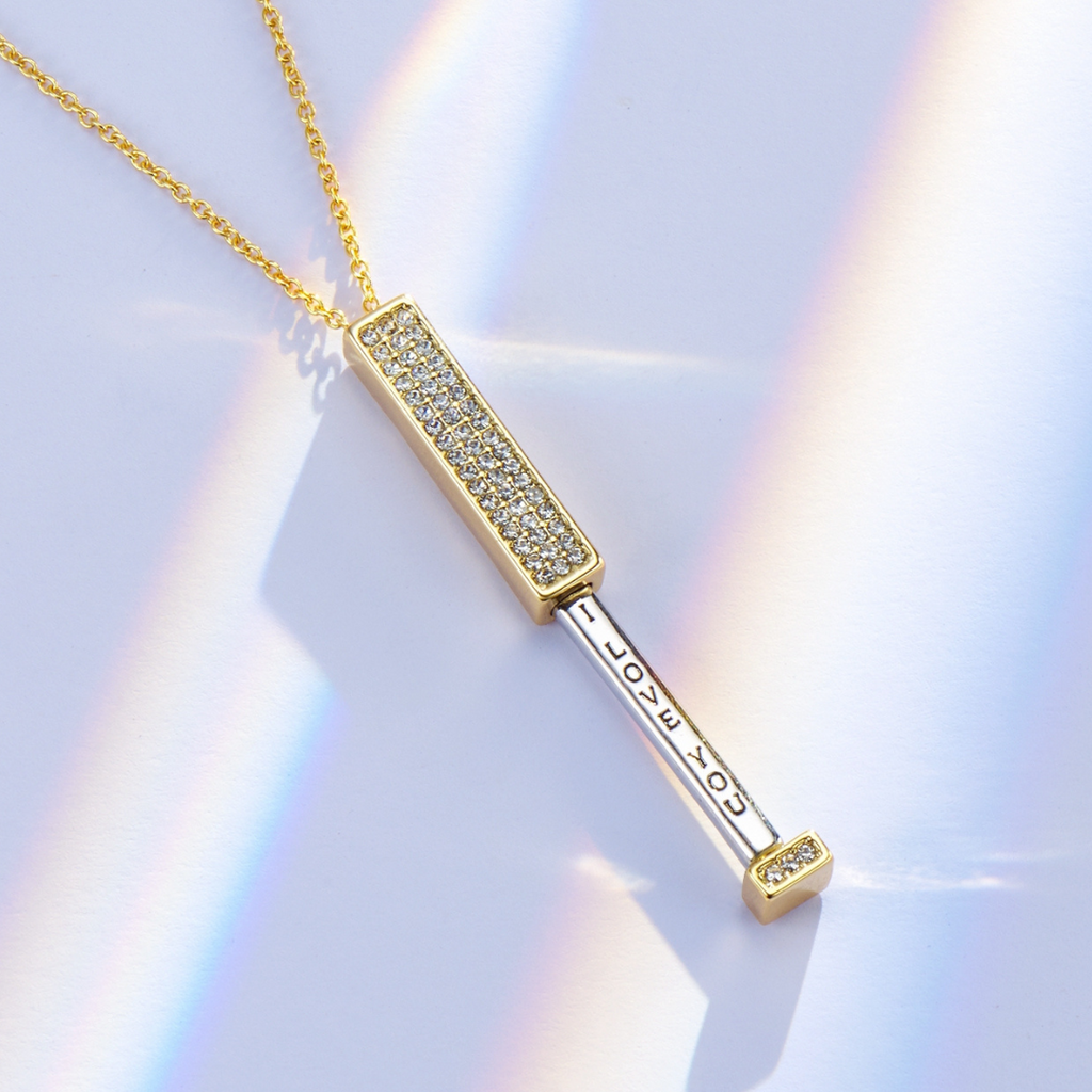 I Love You - Secret Love Necklace (18k Plated Real Gold)