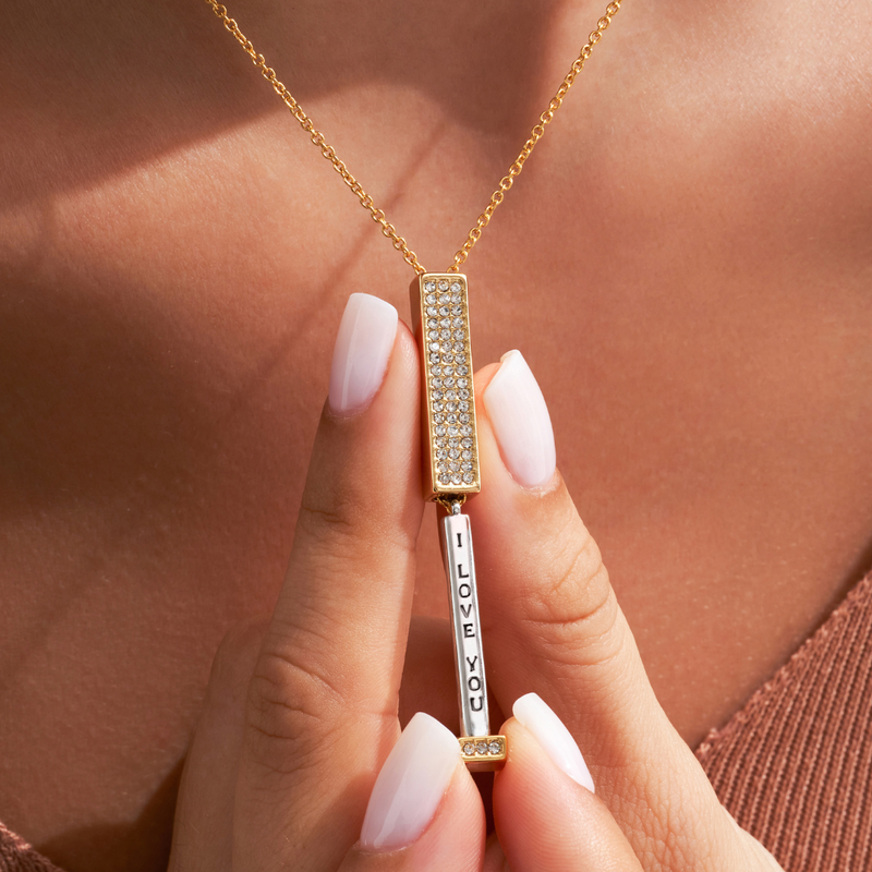 I Love You - Secret Love Necklace (18k Plated Real Gold)