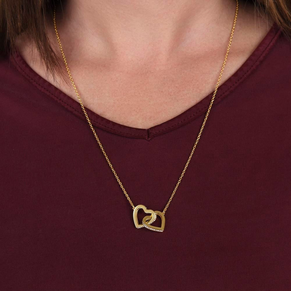 Forever Linked Hearts - Granddaughter Necklace Gift Set