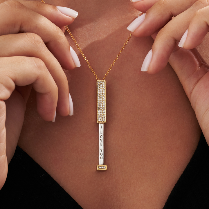 I Love You - Secret Love Necklace (18k Plated Real Gold)