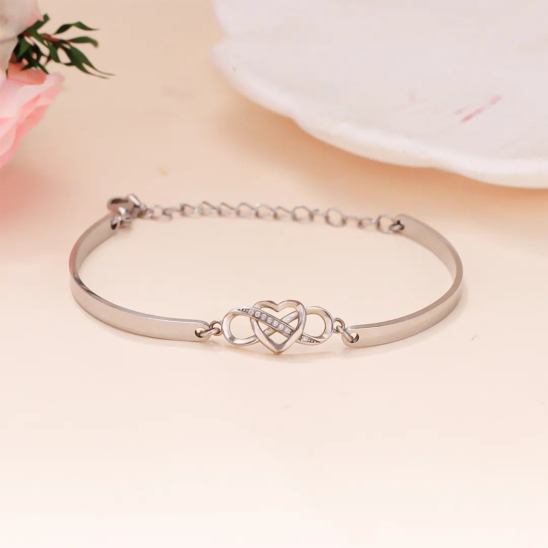 I’ll Always Be With You - Granddaughter Infinity Bracelet Gift Set