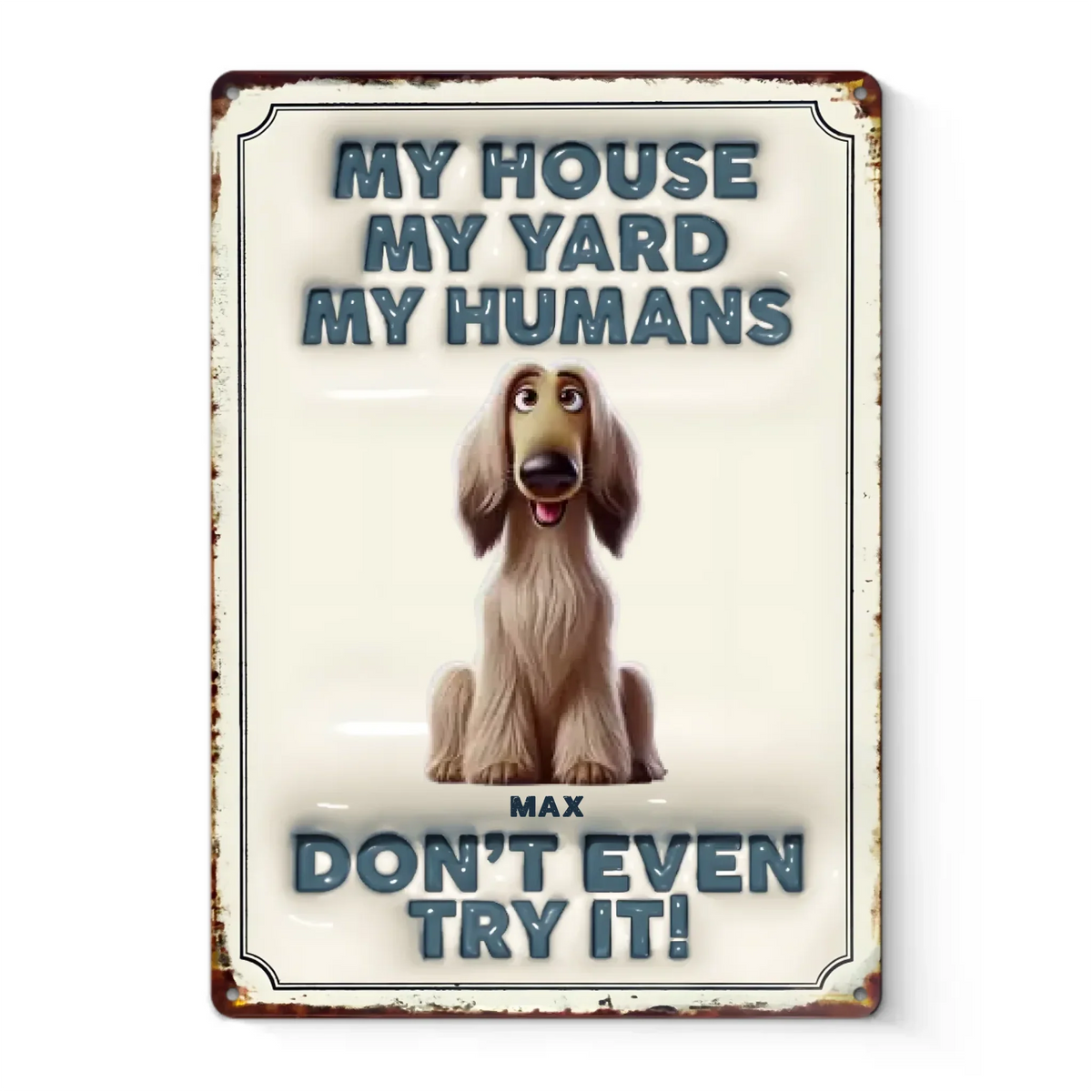 Mockup Metal Sign 1