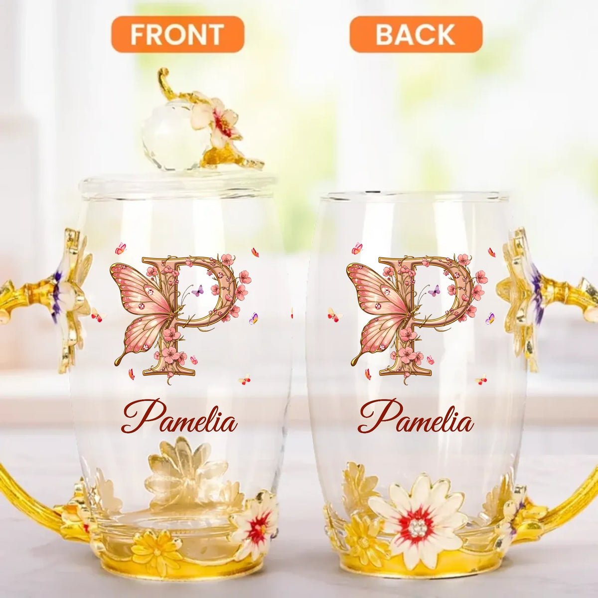 Mockup 2-sided Flower Tea Cup 1