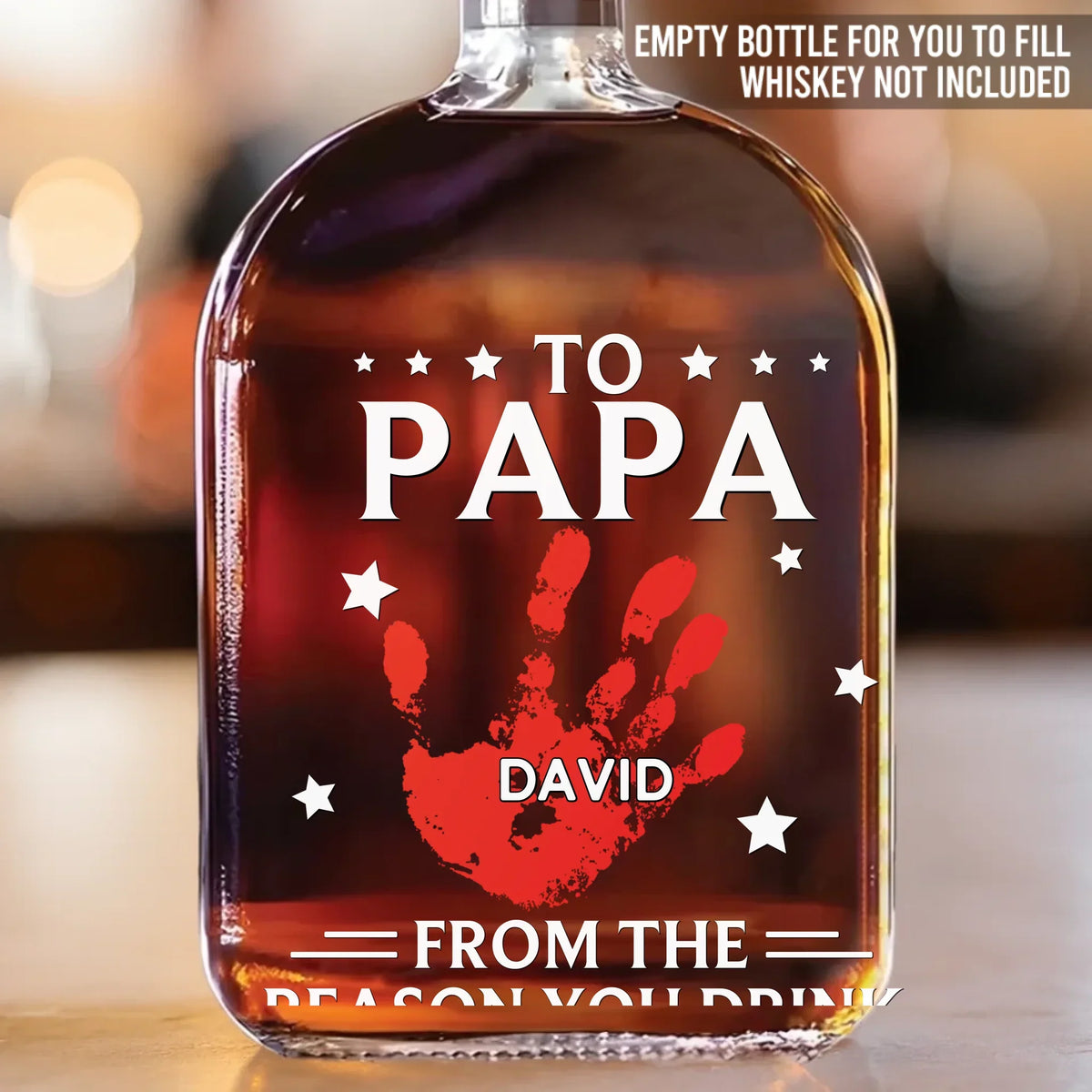 Mockup Whishkey Bottle