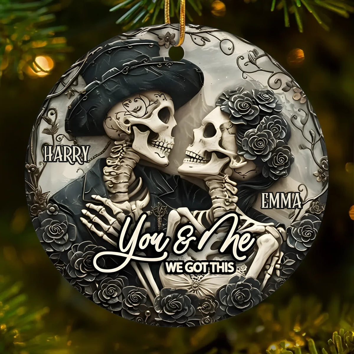 Ceramic Ornaments-Circle 1