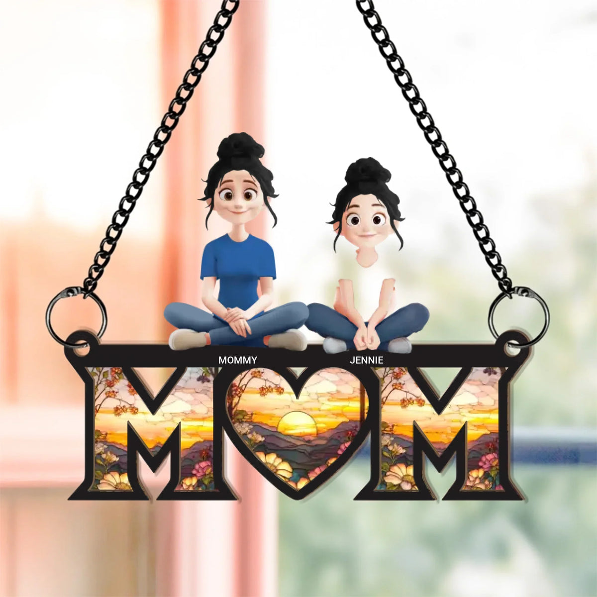 Mockup Suncatcher