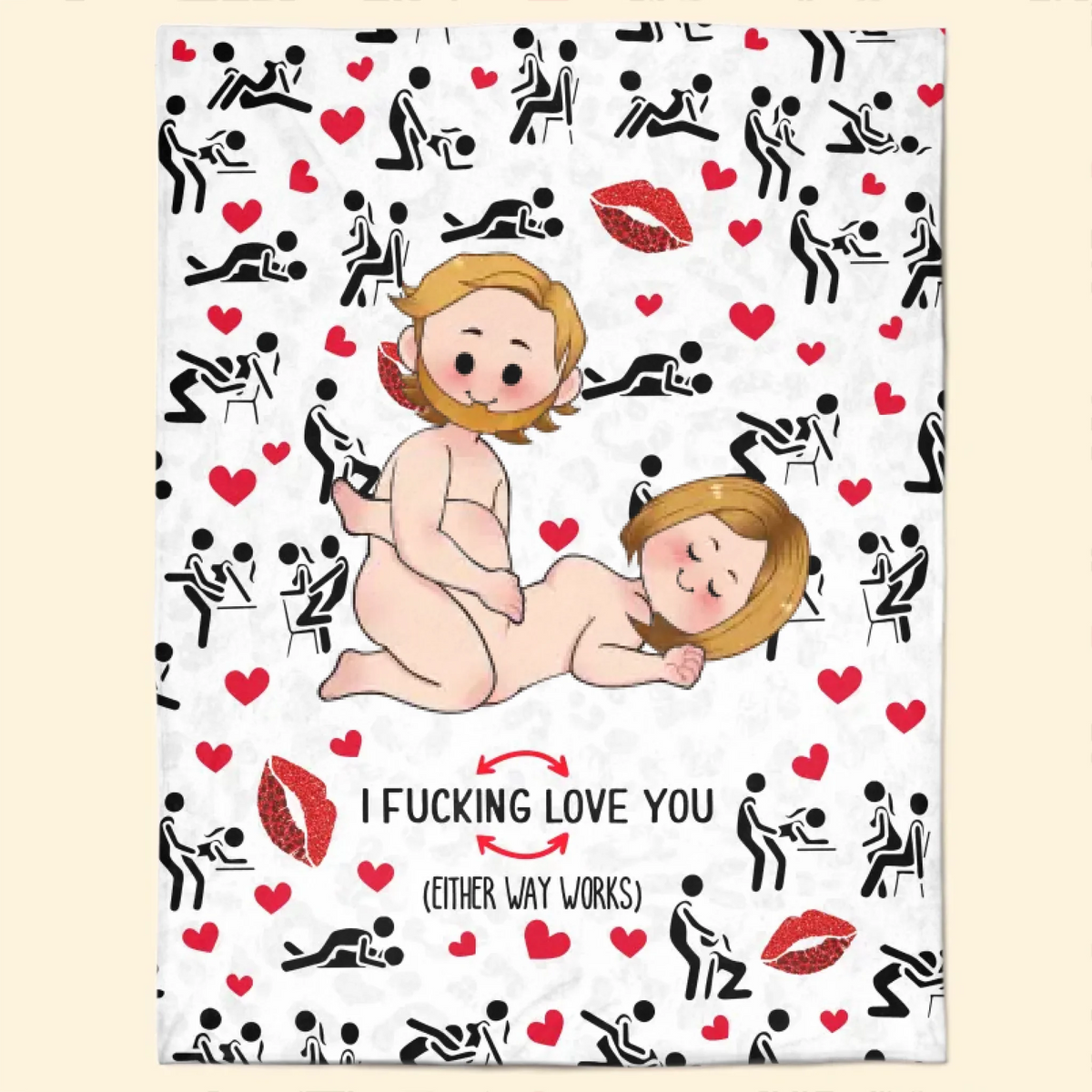 Mockup Fleece Blanket