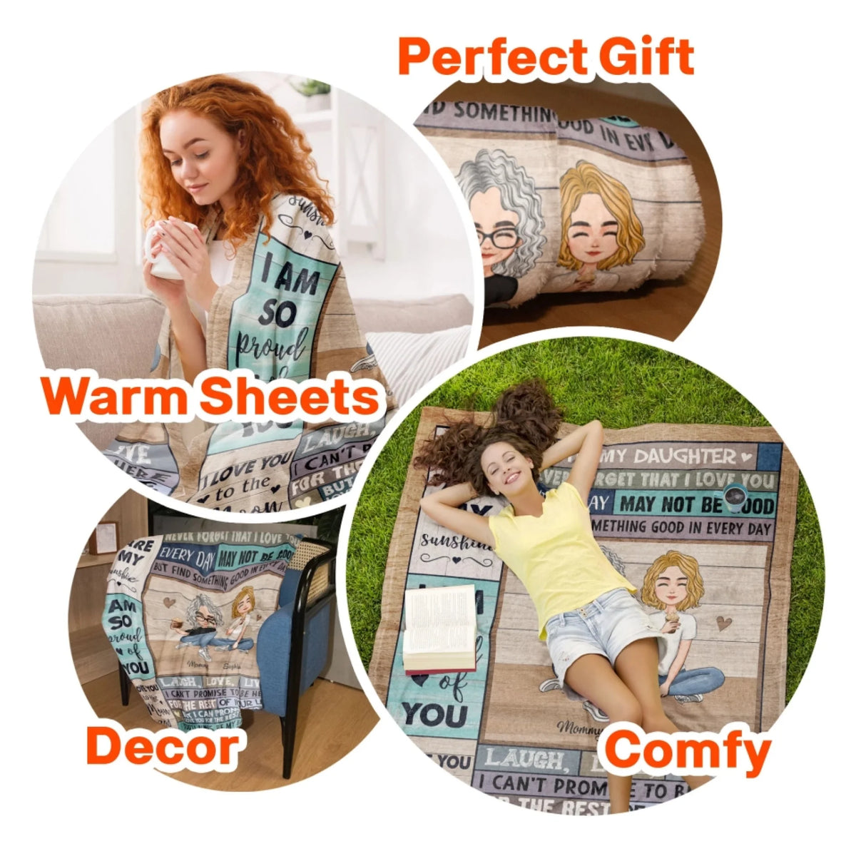 Mockup Fleece Blanket