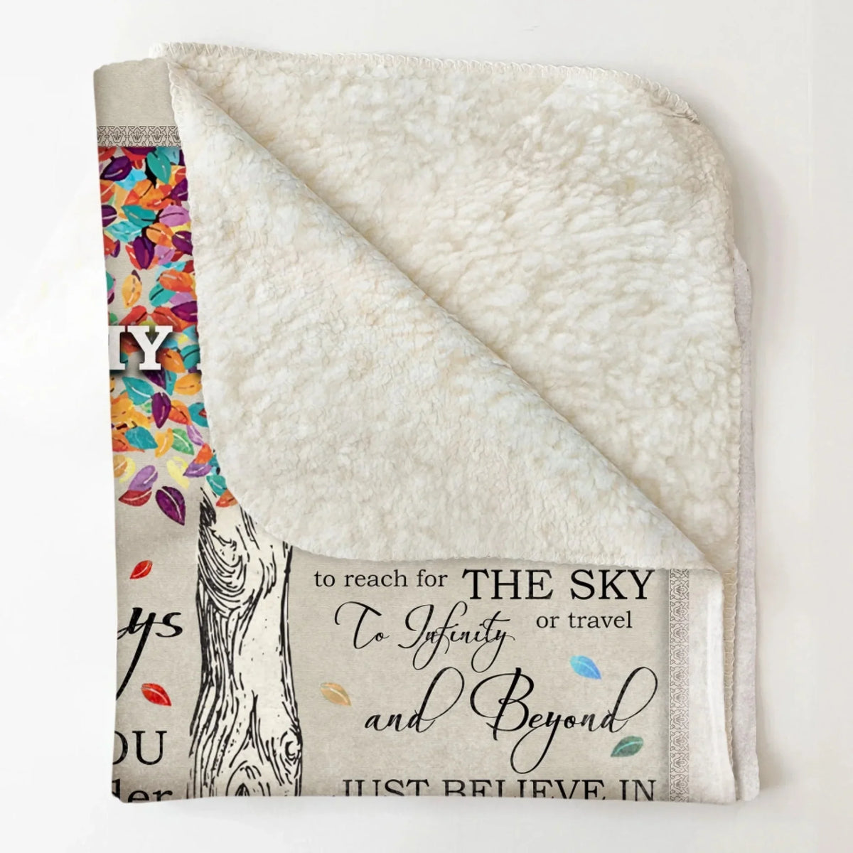 Mockup Fleece Blanket