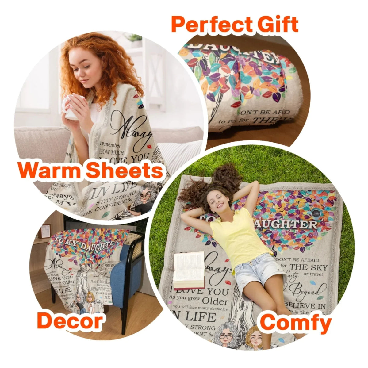 Mockup Fleece Blanket