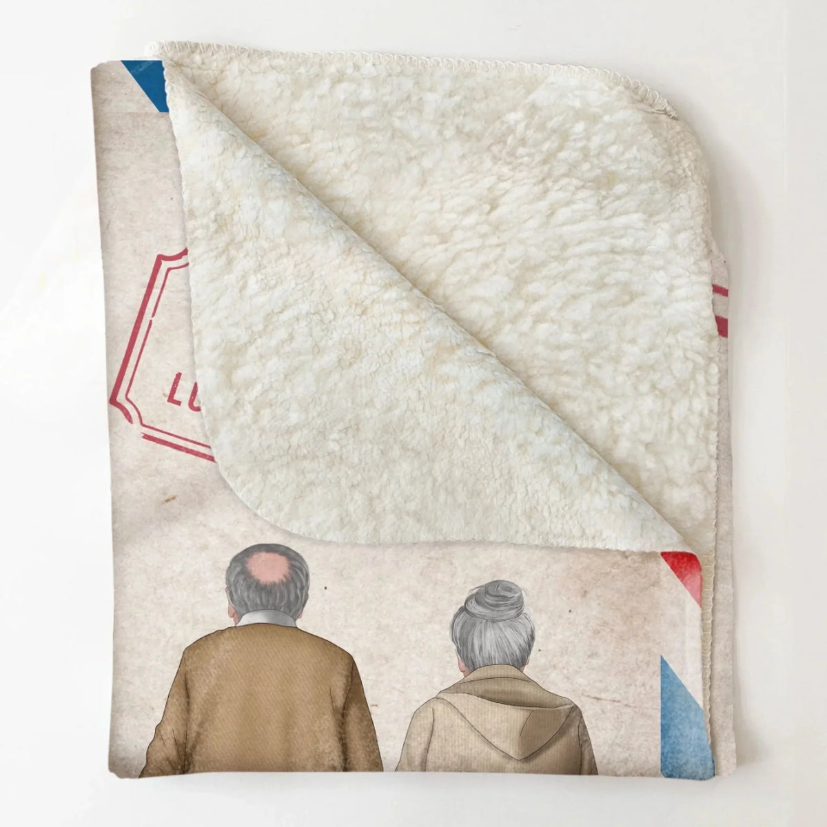 Mockup Fleece Blanket