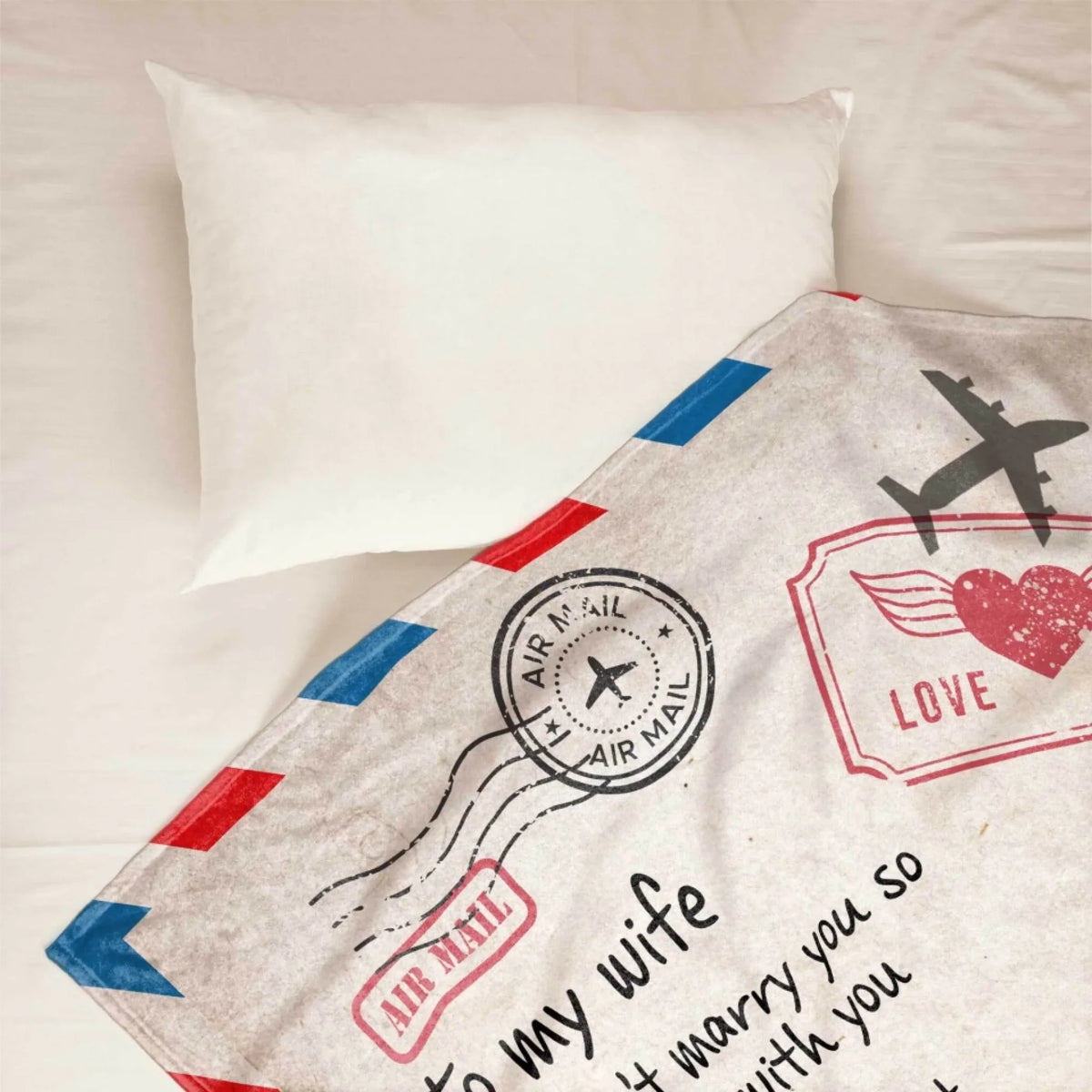 Mockup Fleece Blanket