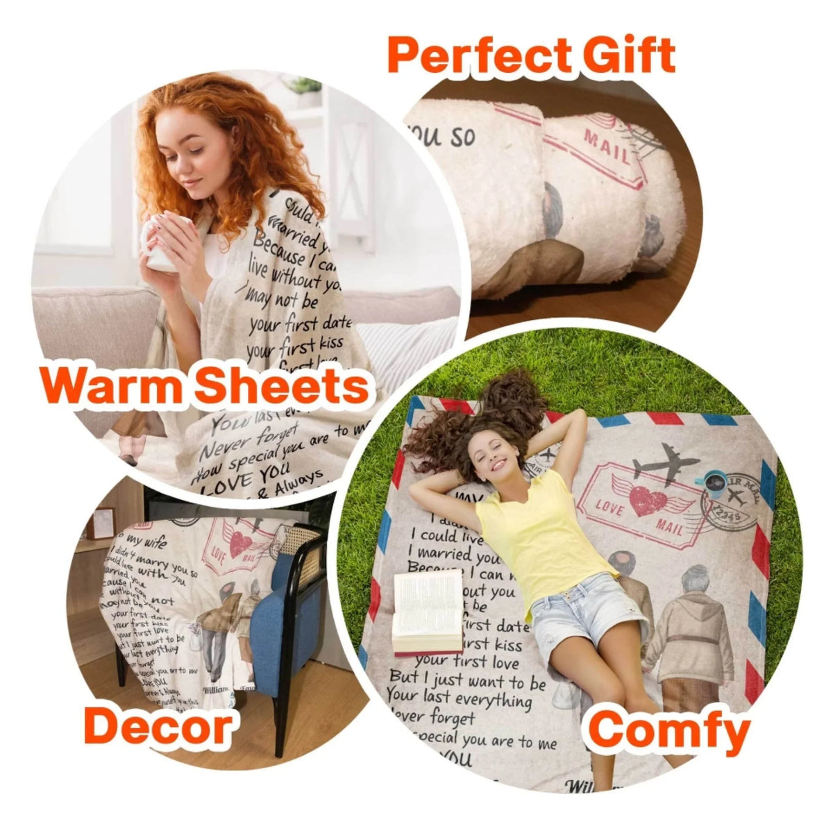 Mockup Fleece Blanket
