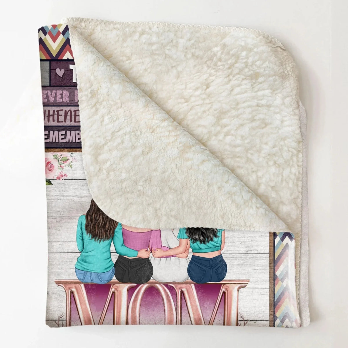 Mockup Fleece Blanket