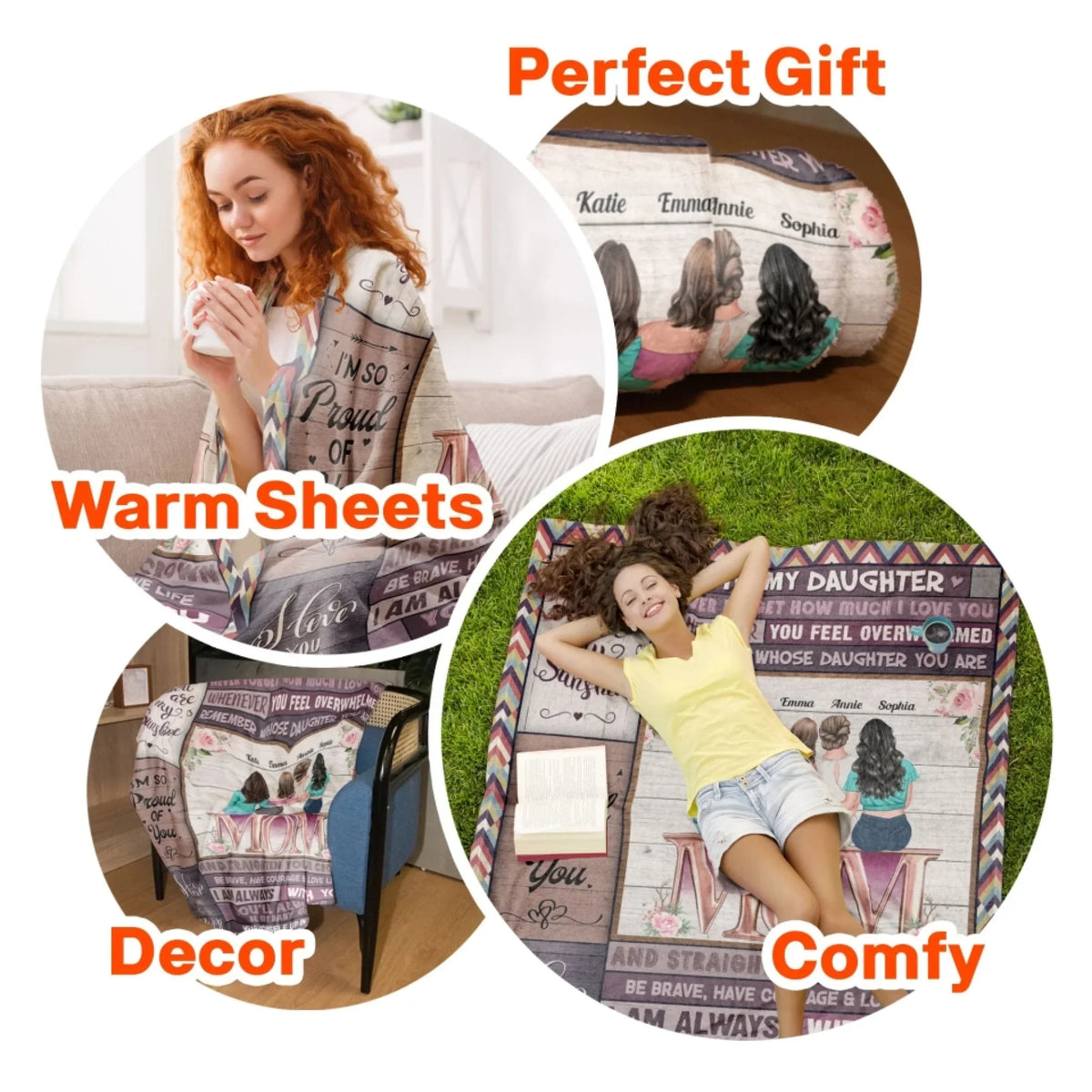Mockup Fleece Blanket