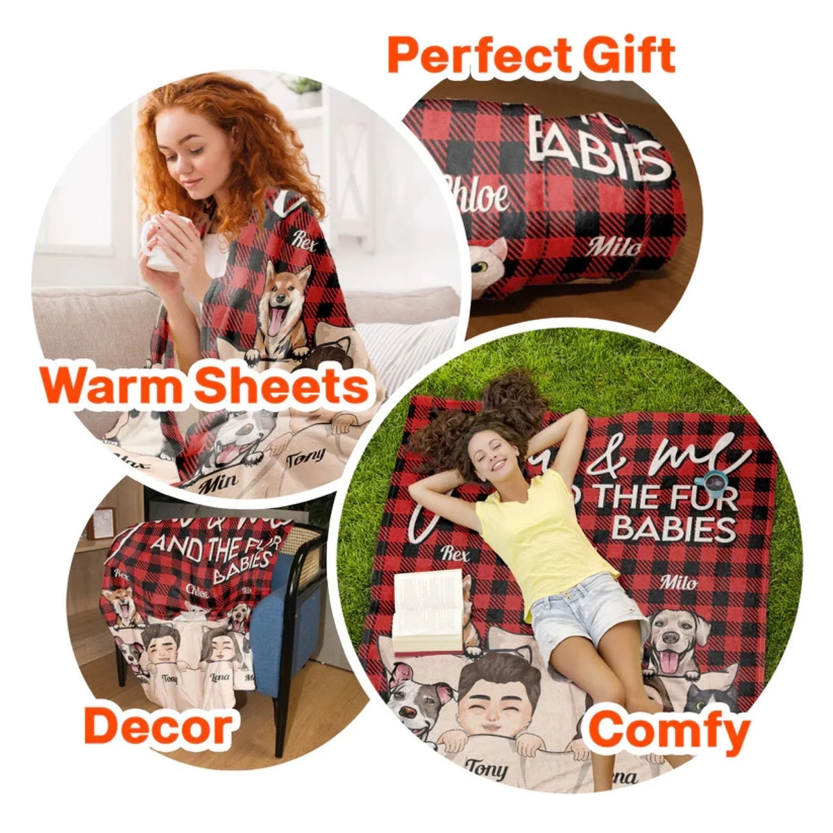 Mockup Fleece Blanket