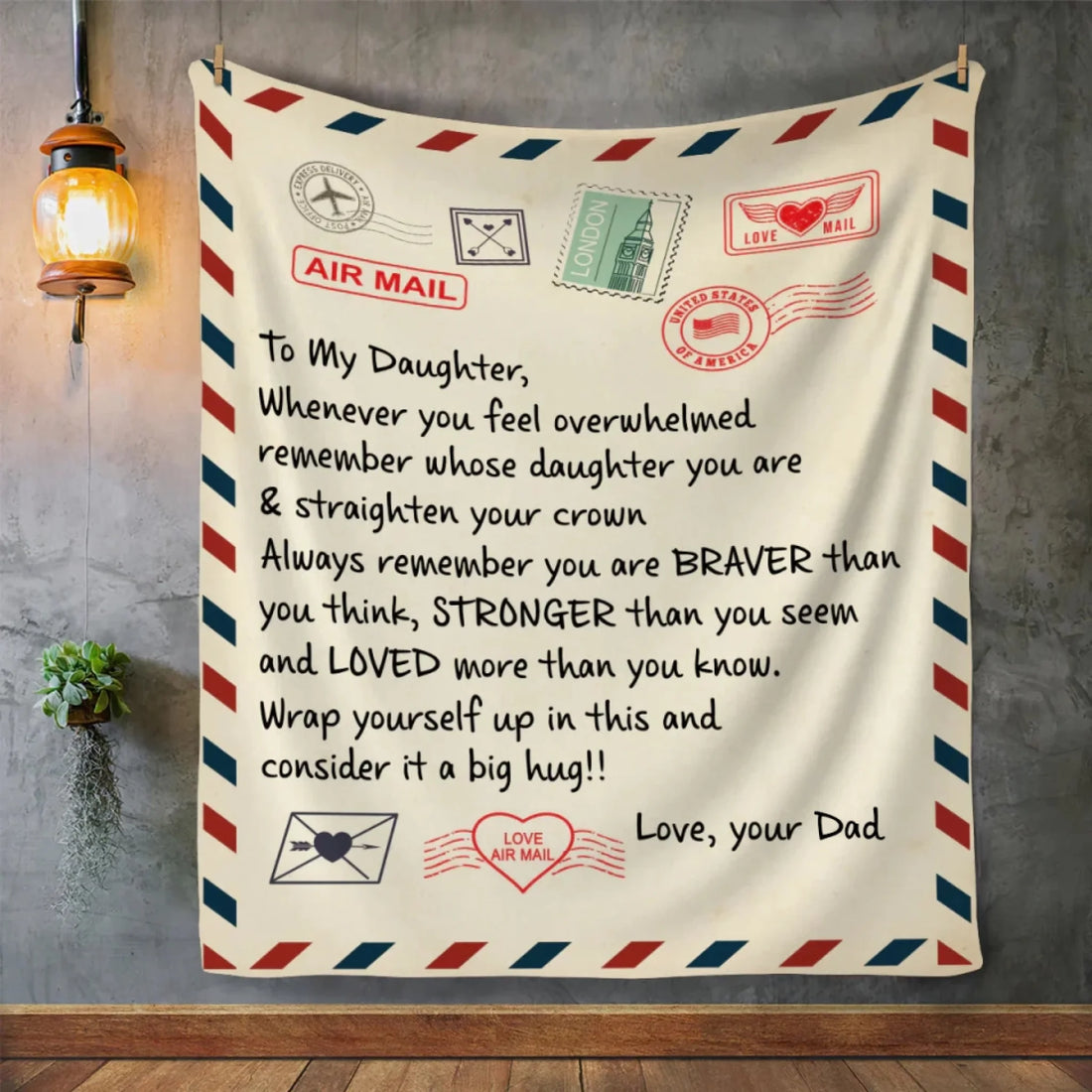 Mockup Fleece Blanket