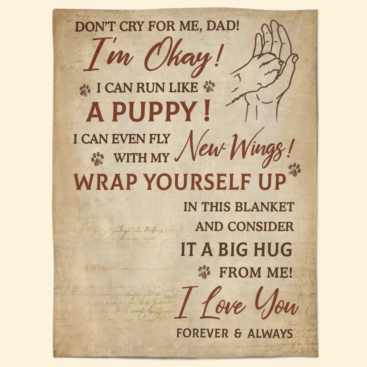Mockup Fleece Blanket