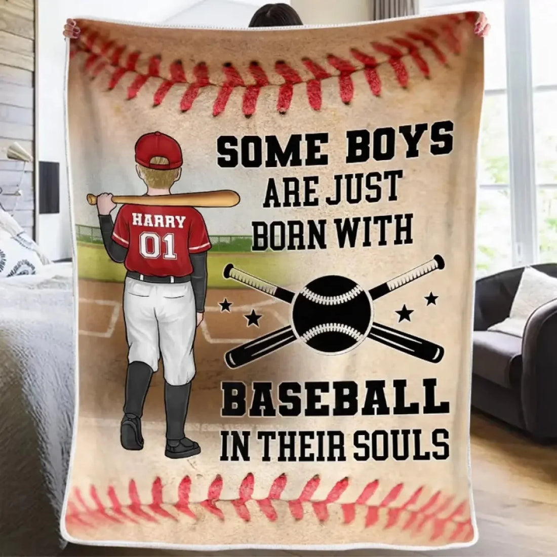 Mockup Fleece Blanket