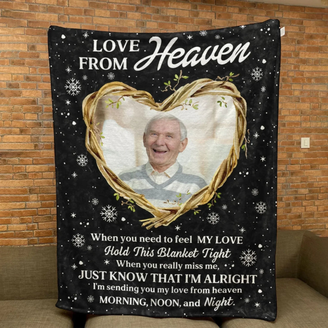 Mockup Fleece Blanket