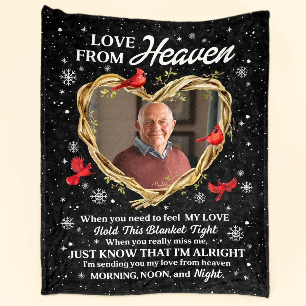 Mockup Fleece Blanket