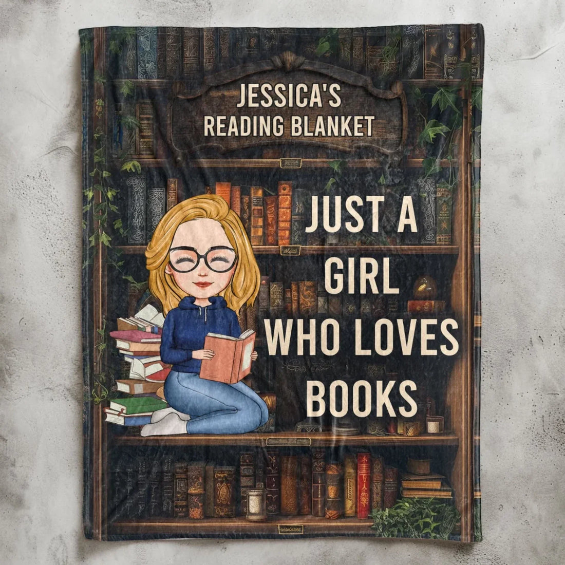 Mockup Fleece Blanket