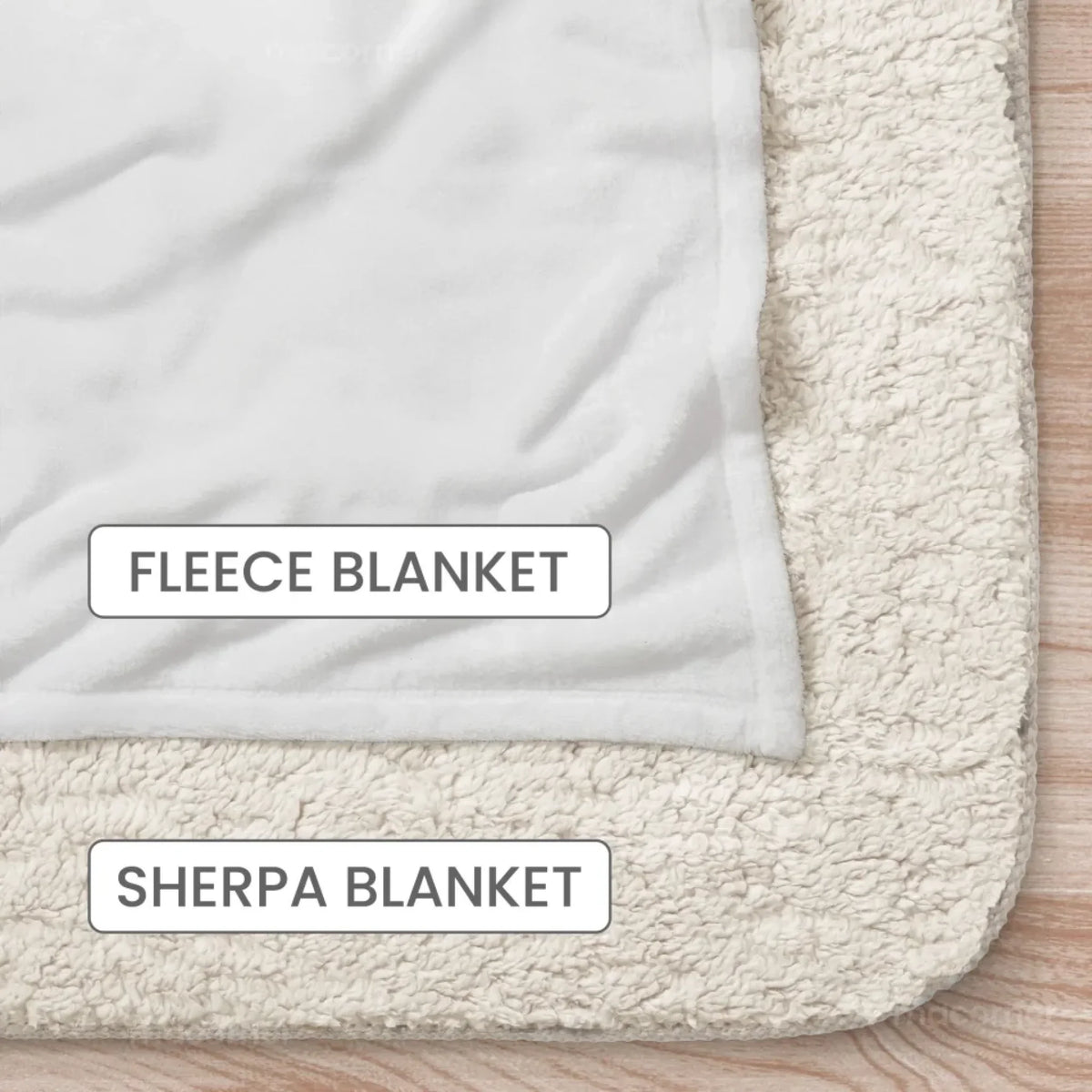 Mockup Fleece Blanket