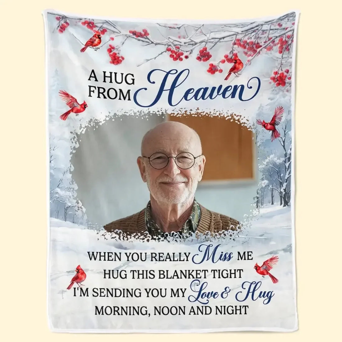 Mockup Fleece Blanket