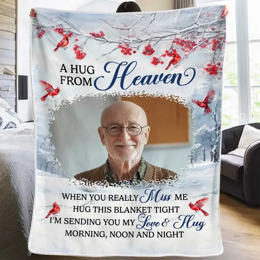 Mockup Fleece Blanket