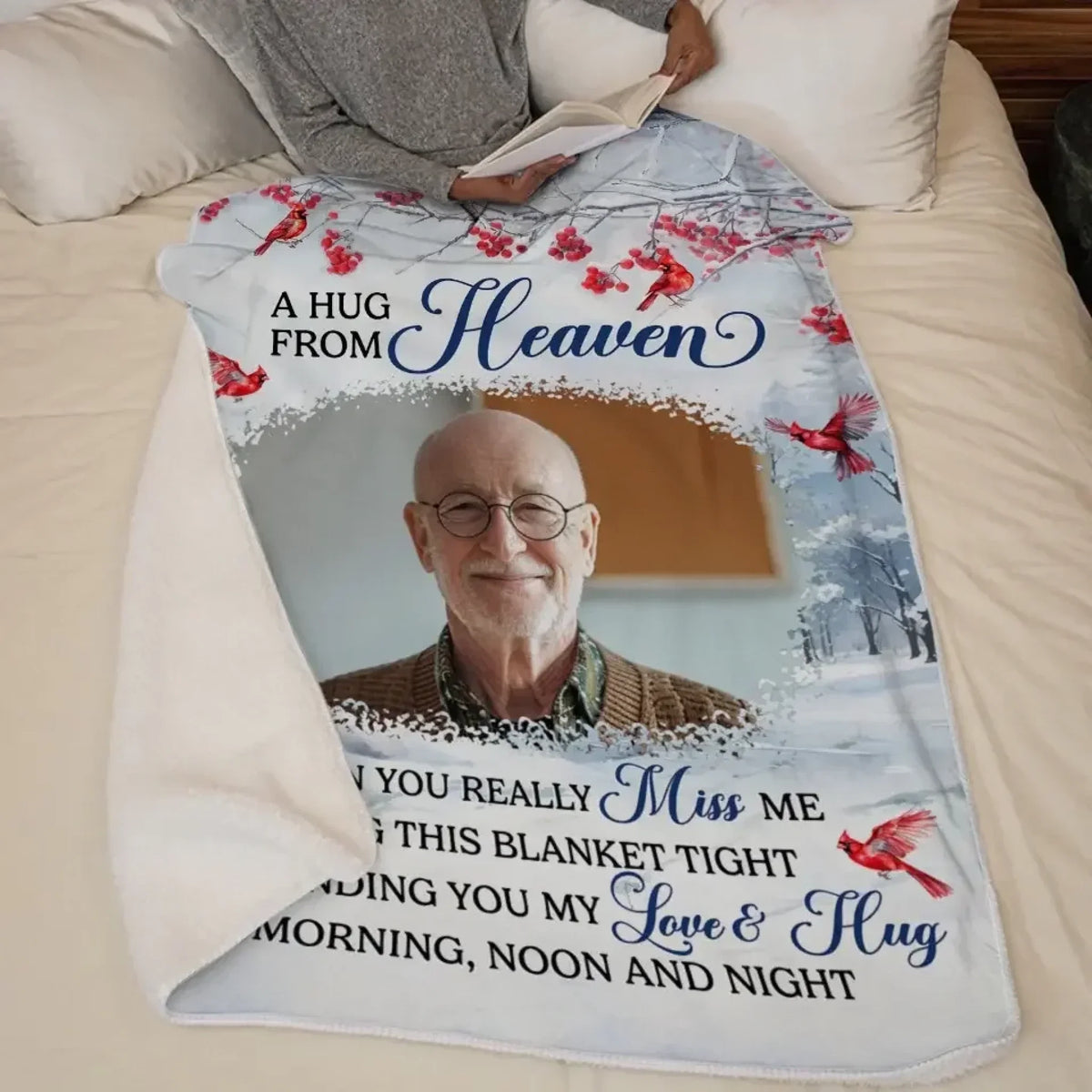 Mockup Fleece Blanket