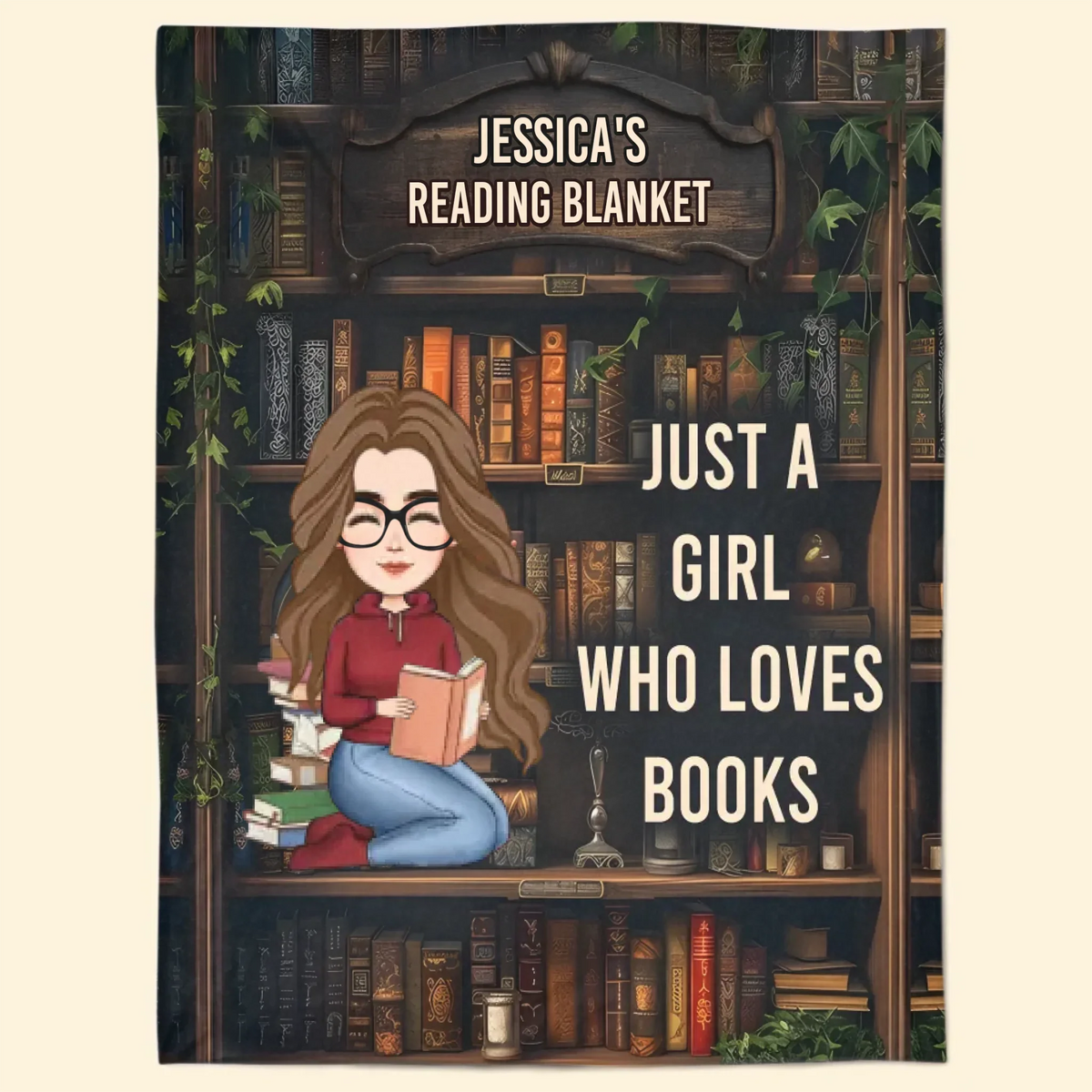 Mockup Fleece Blanket