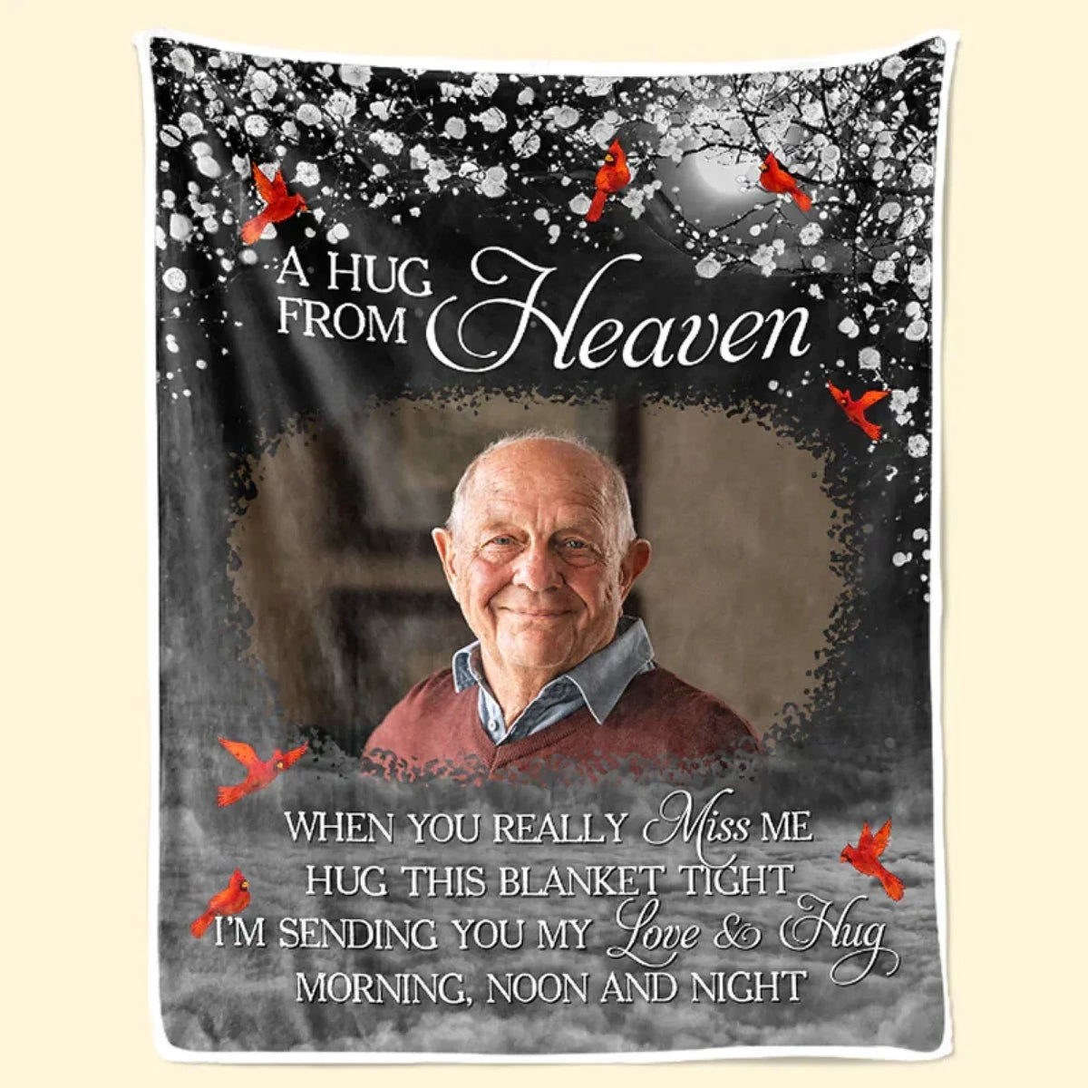 Mockup Fleece Blanket