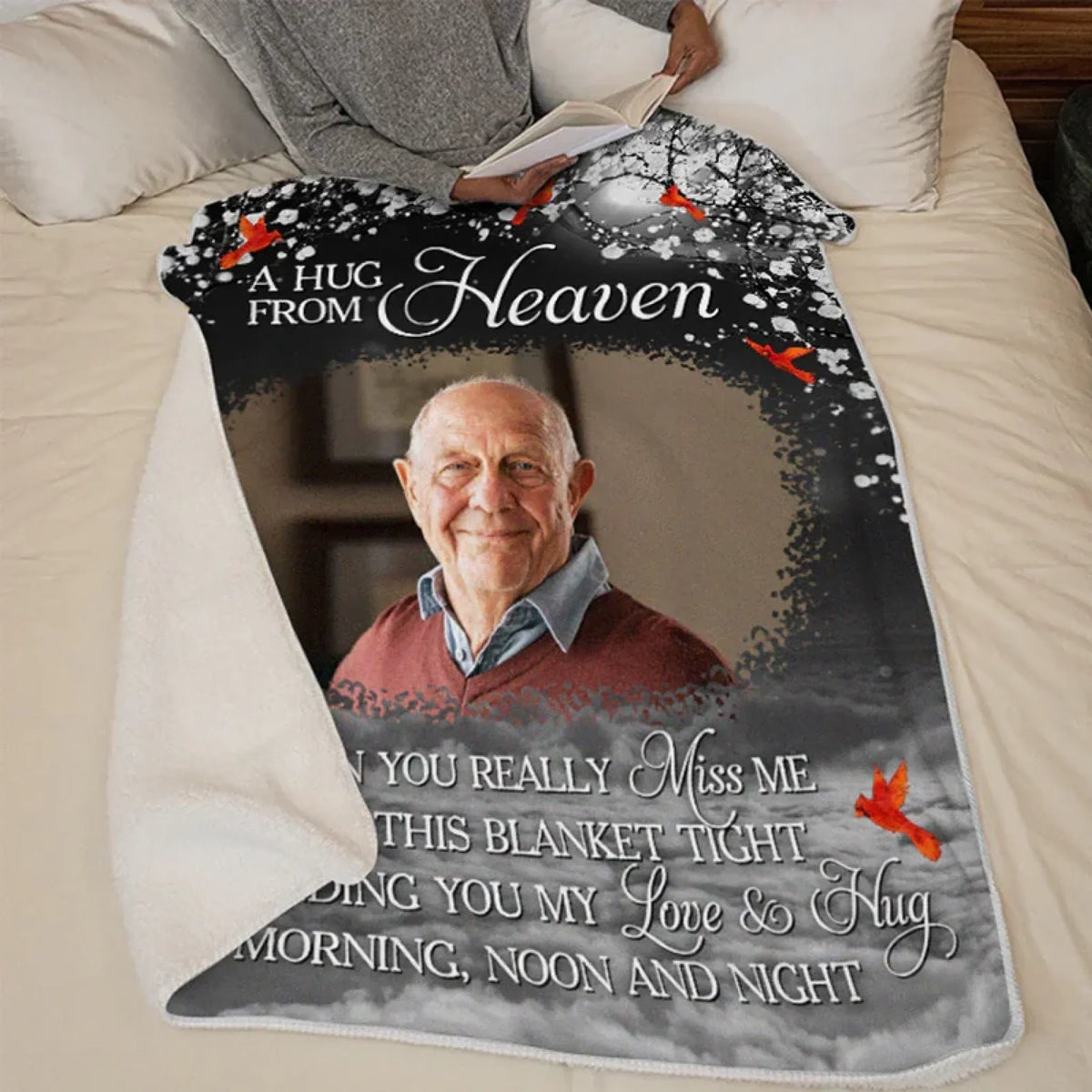 Mockup Fleece Blanket