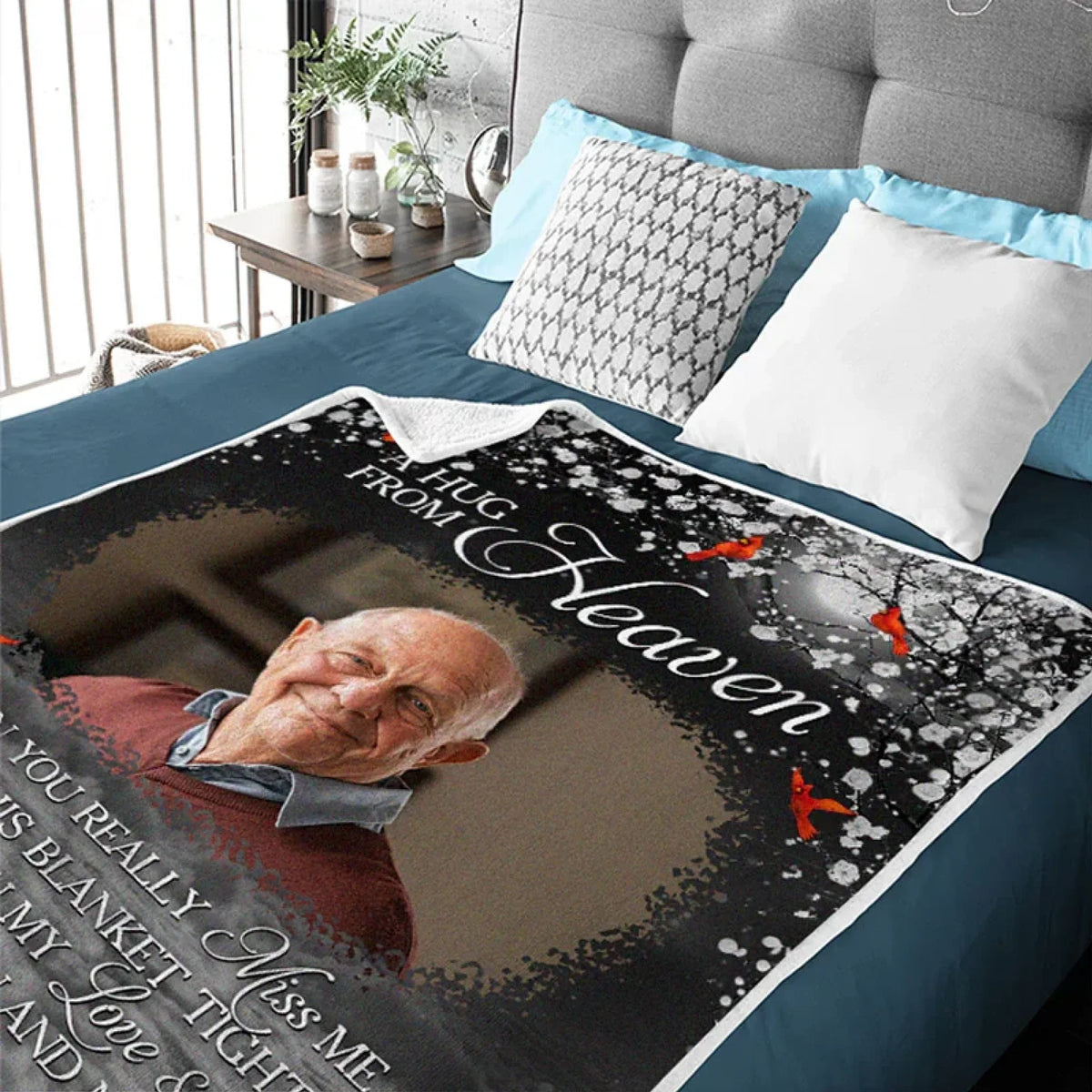 Mockup Fleece Blanket
