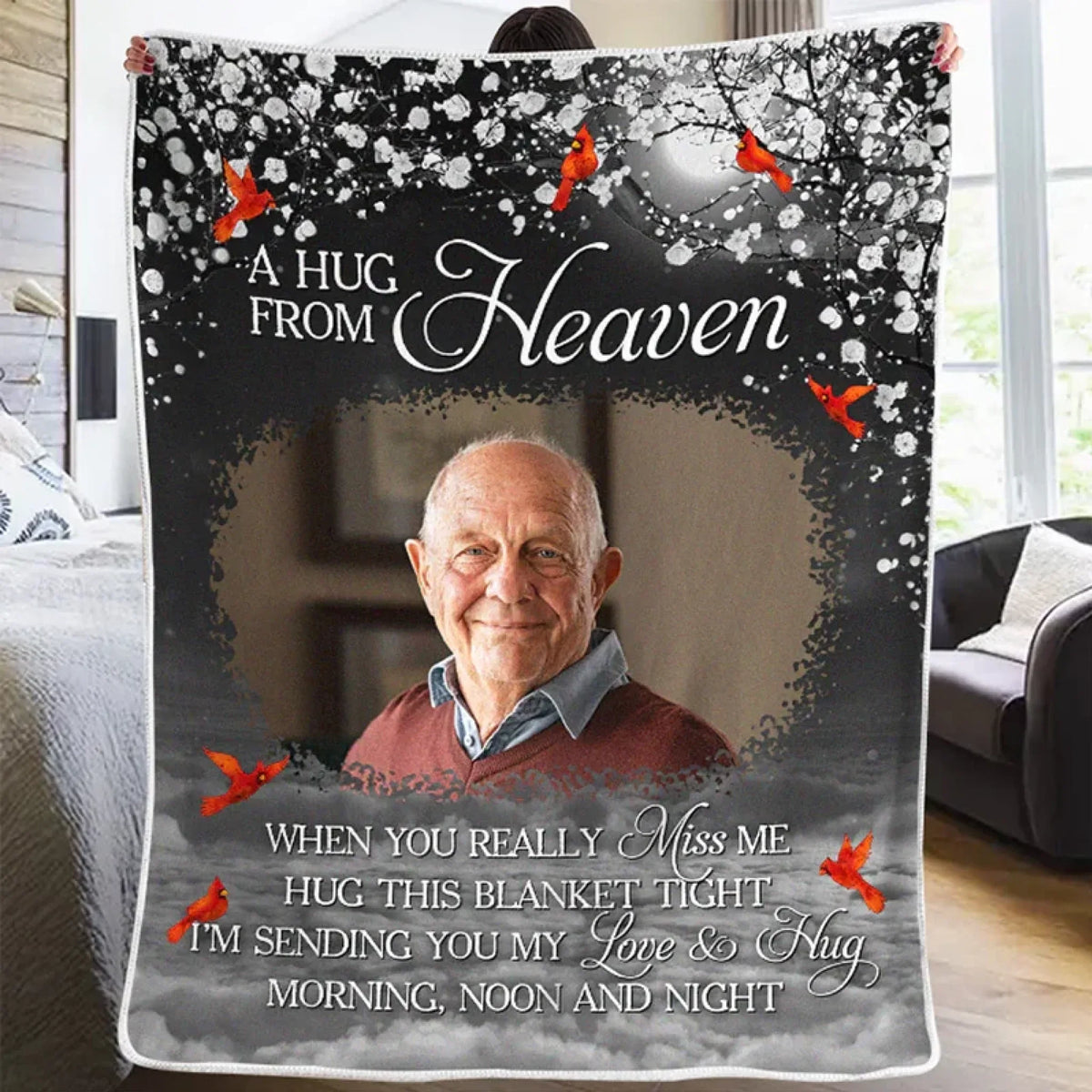 Mockup Sherpa Blanket
