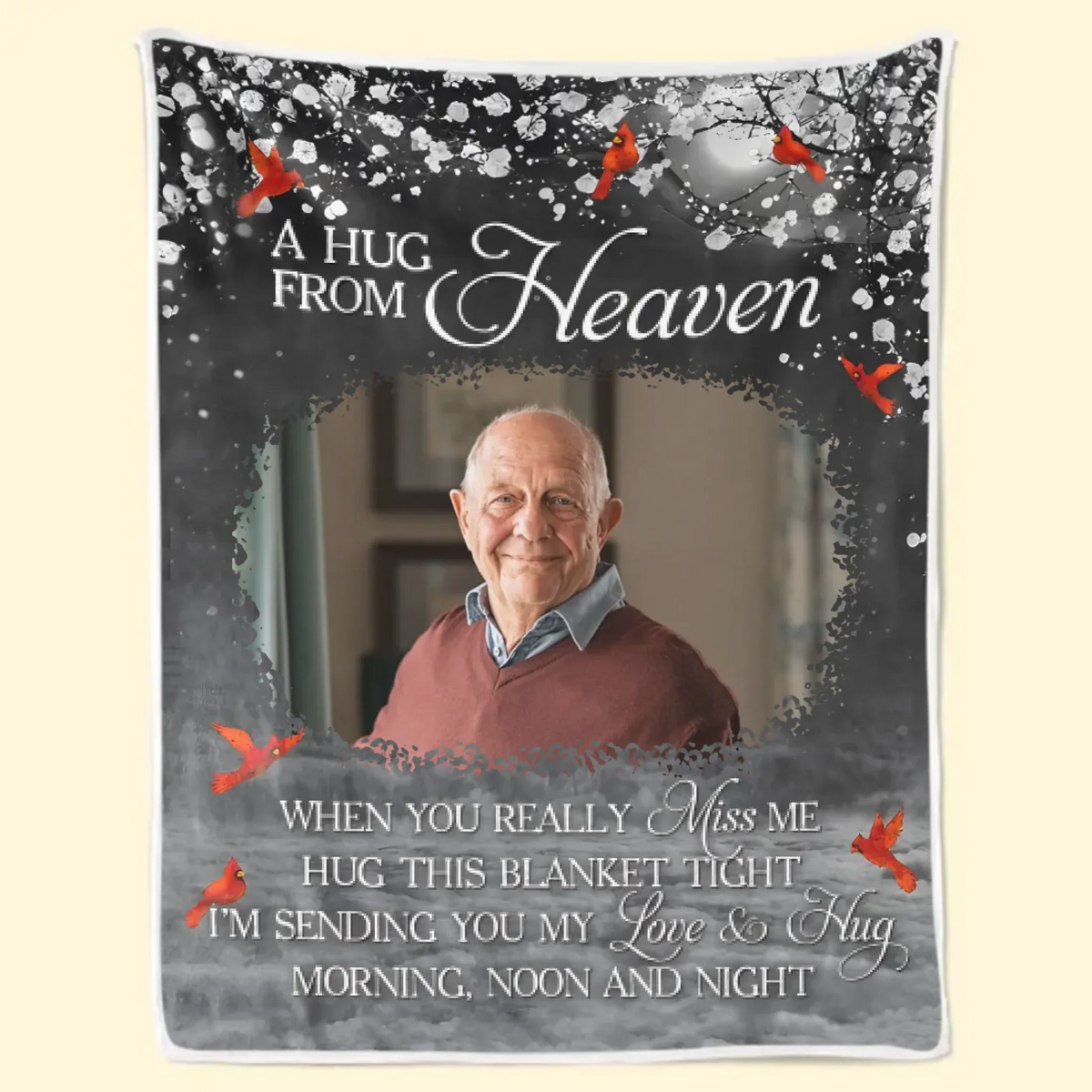 Mockup Sherpa Blanket