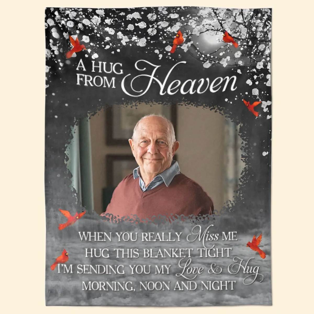 Mockup Fleece Blanket