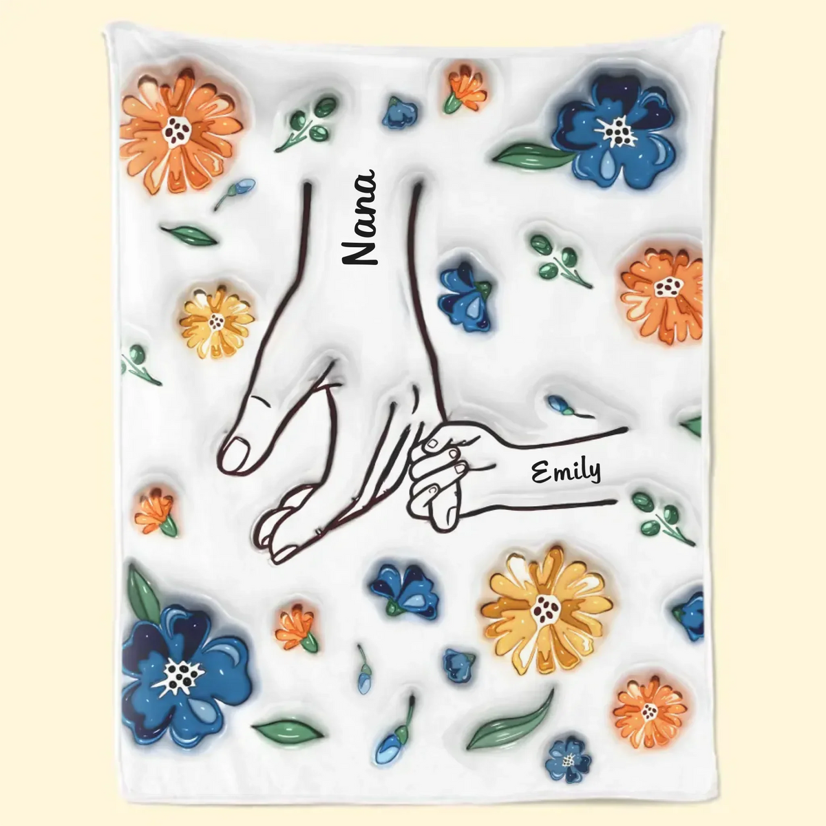 Mockup Sherpa Blanket