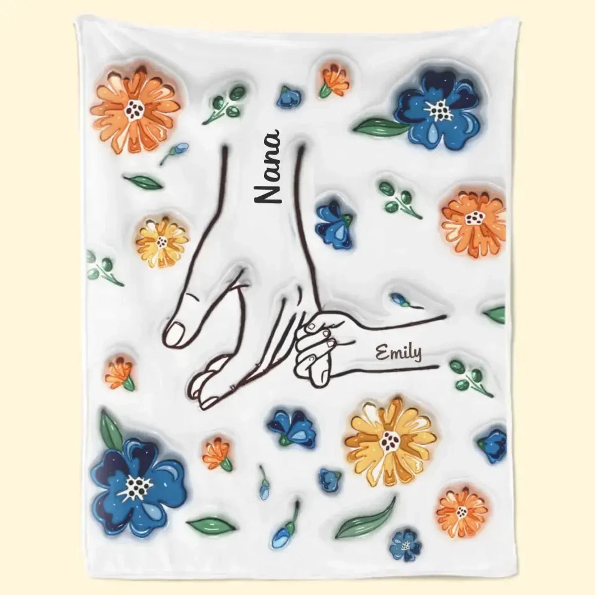 Mockup Fleece Blanket