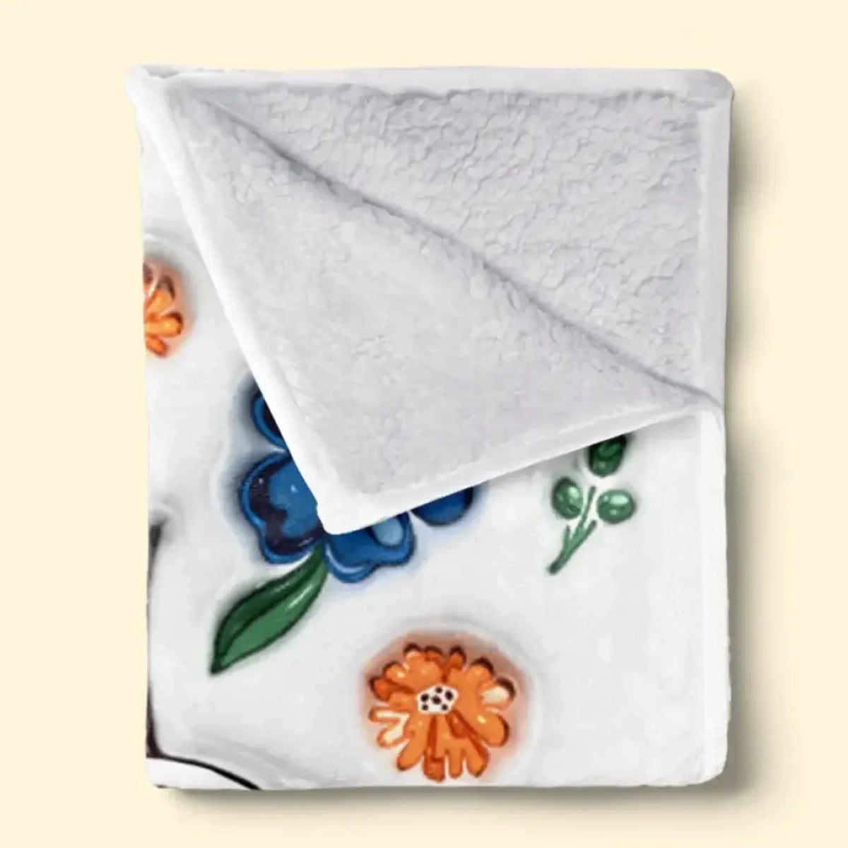 Mockup Fleece Blanket