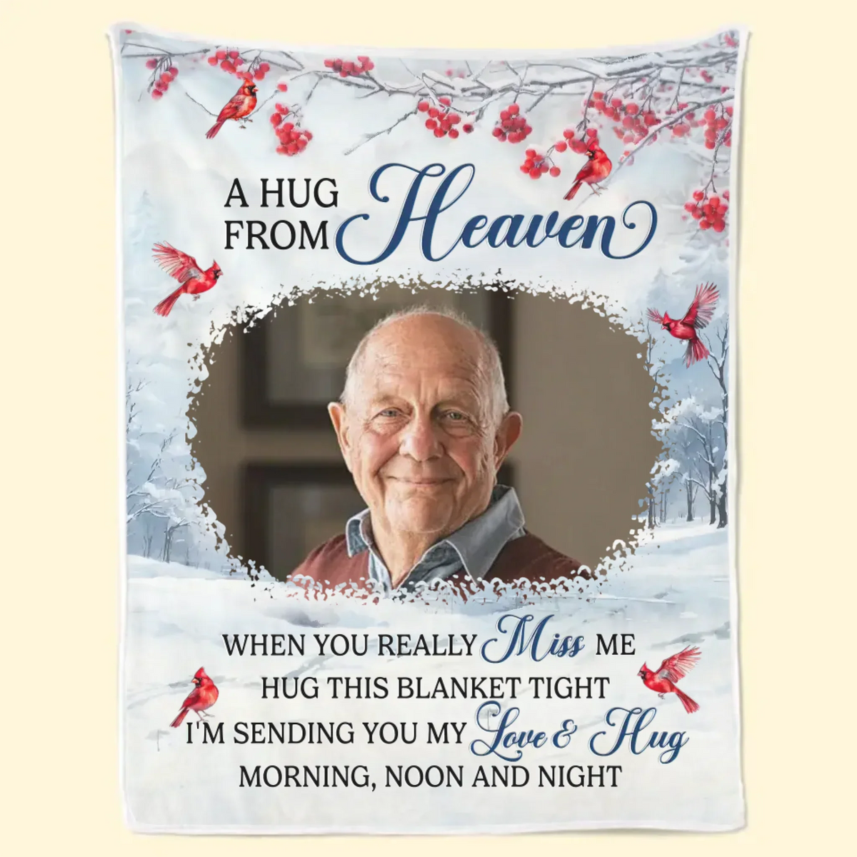 Mockup Sherpa Blanket