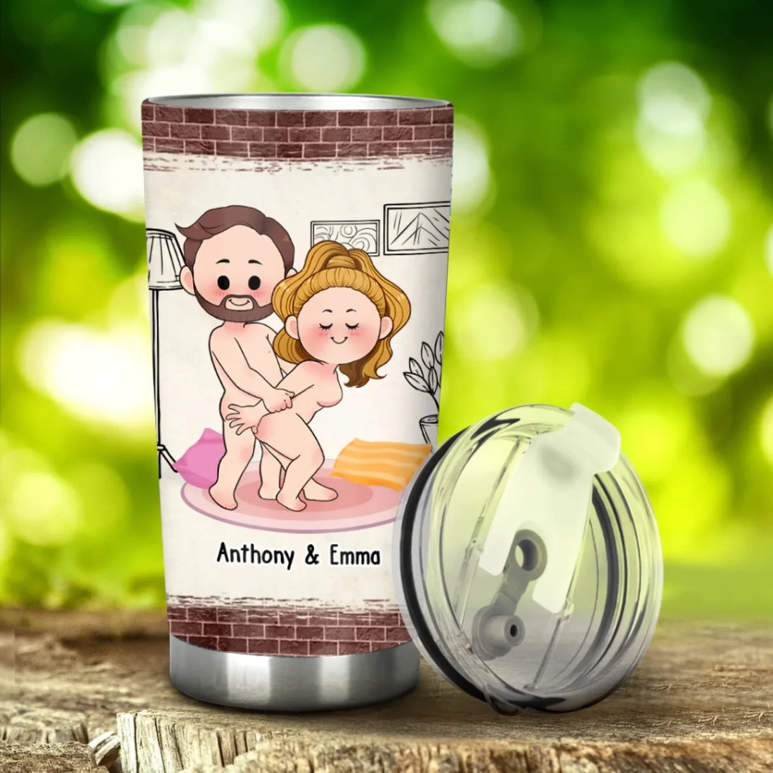 Personalized Couple Tumbler, Love You So Much, Unique Gift Ideas For Couples