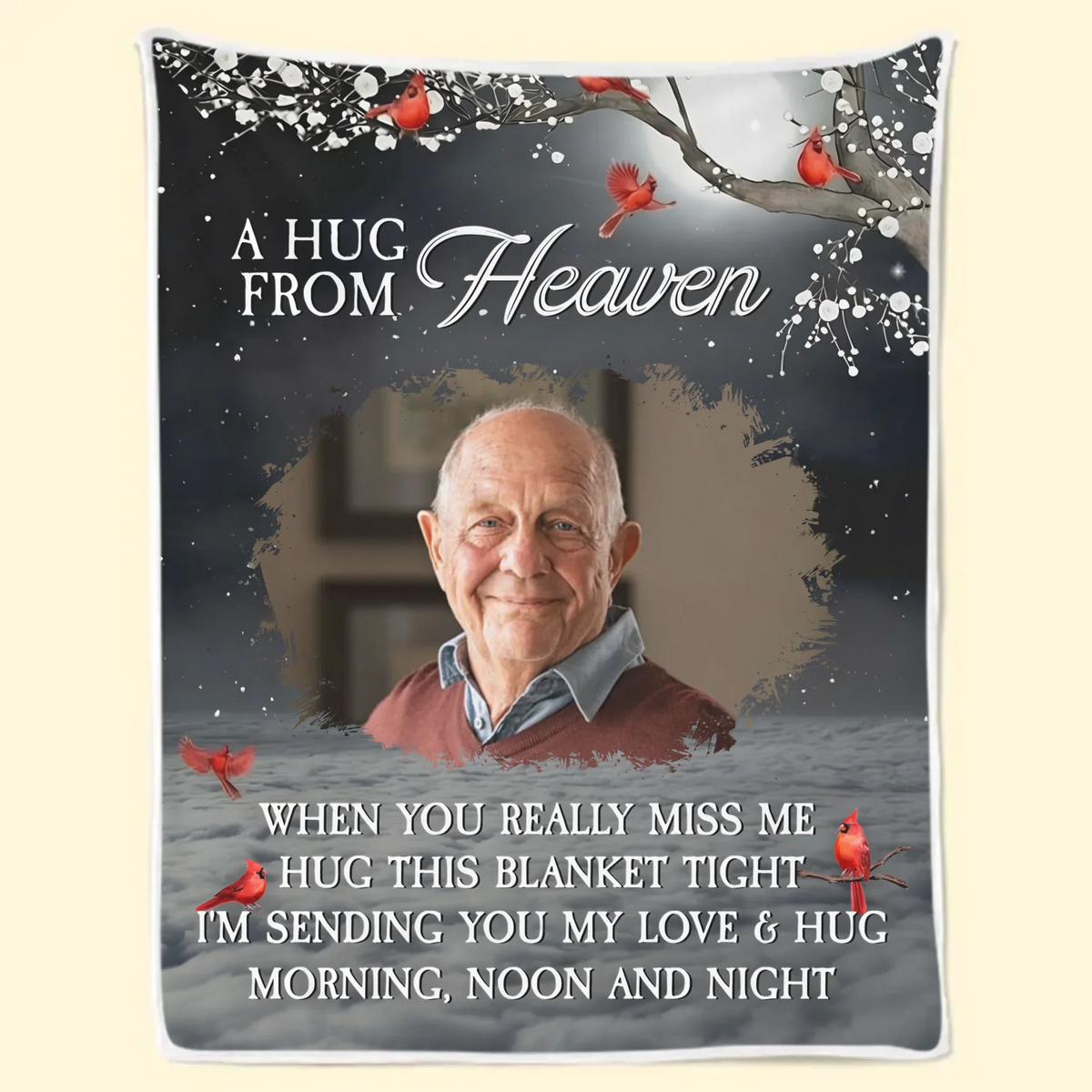 Mockup Sherpa Blanket