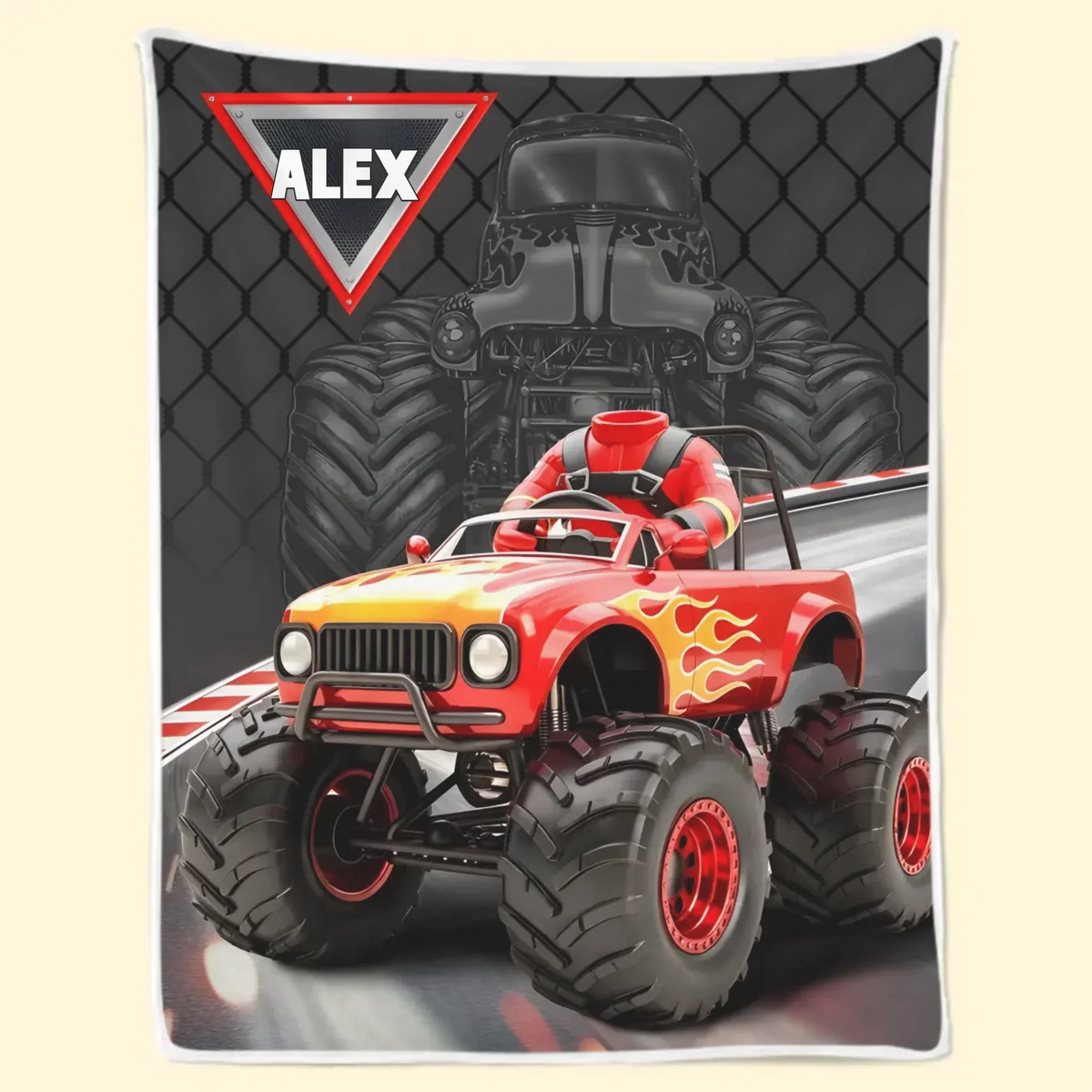 Mockup Sherpa Blanket