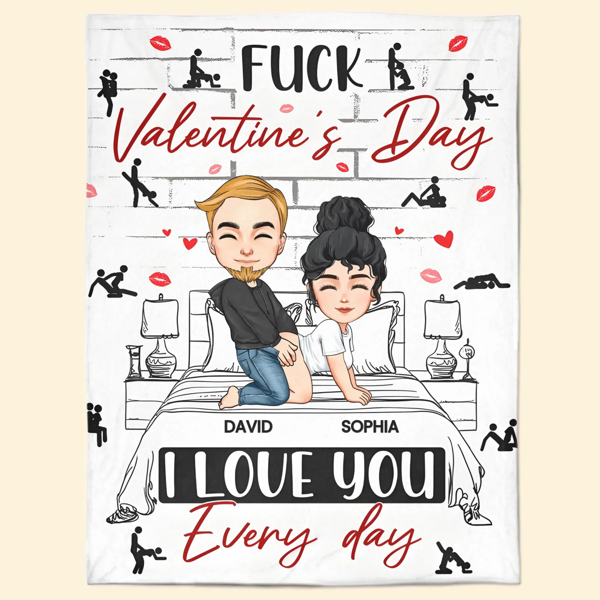 Mockup Fleece Blanket
