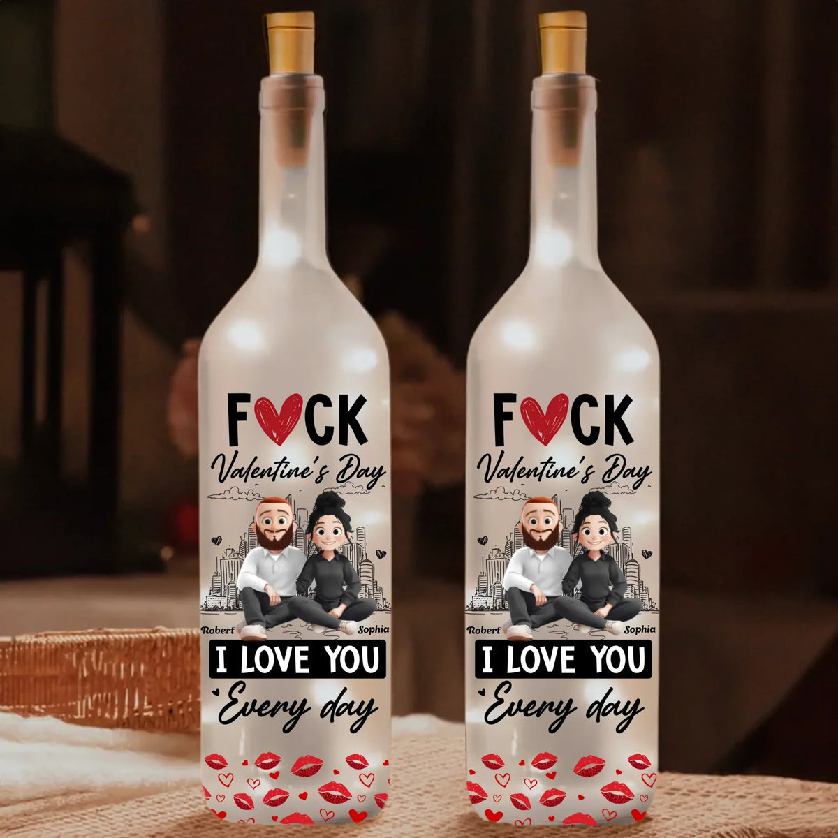Mockup Bottle Lamp Ver 2